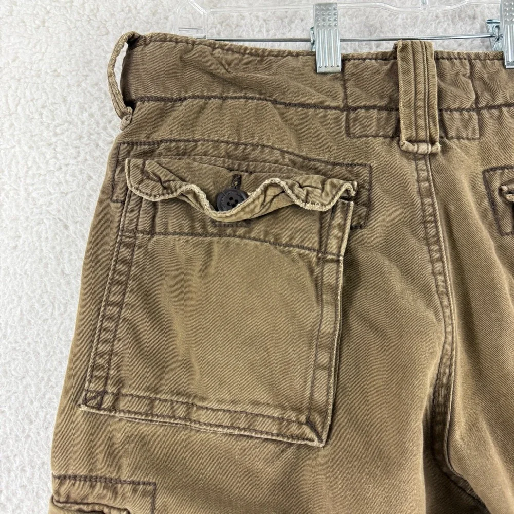 American Eagle Outfitters‎ Cargo Shorts Mens Size 33 Baggy Heavyweight Casual